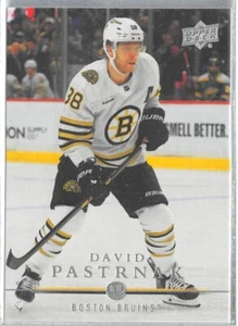 2023-24 Upper Deck '08-09 Upper Deck Retro #T18 David Pastrnak - Picture 1 of 2