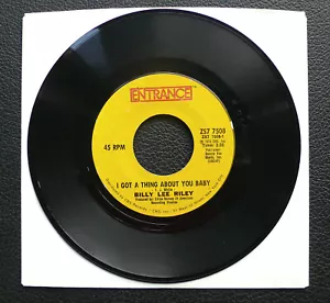 7" Billy Lee Riley - I Got A Thing About You Baby - US Entrance - Foto 1 di 1