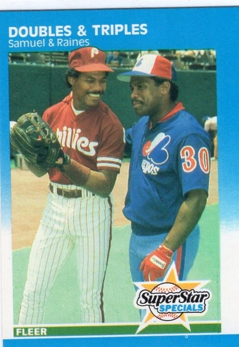 Tim Raines #642 1987 Fleer "Super star Special - Image 1 of 1