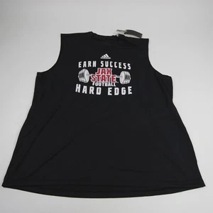 Jacksonville State Gamecocks adidas Aeroready Sleeveless Shirt Men's Black New - Picture 1 of 9