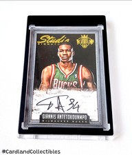 Giannis Antetokounmpo 2014-15 Panini Court Kings Studio Signatures Auto99#