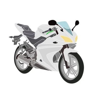 Yamaha YZF-R 125 2008-2013 - Kit de carenado de motocicleta sin pintar - Imagen 1 de 4