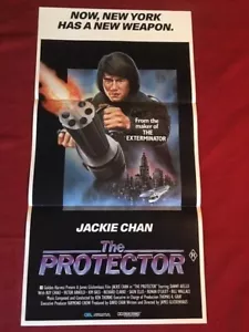 Jackie Chan "The Protector" 1985 Original Australian Daybill! Mint! - Picture 1 of 6