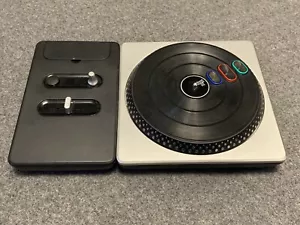 DJ Hero Wireless Turntable Controller For PS2 & PS3- NO DONGLE - PARTS OR REPAIR - Picture 1 of 10