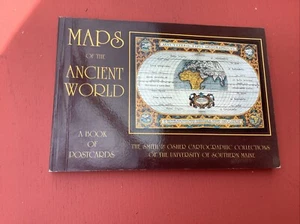 MAPS OF THE ANCIENT WORLD/POST-CARD BOOKS By The Smith & Osher Cartographic *VG* - Picture 1 of 3