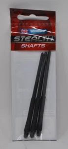 Winmau Stealth Estándar Ejes Negros Medianos Juego de 3 Nuevos Sellados - Imagen 1 de 2