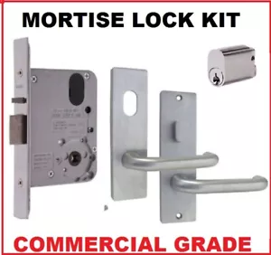 LOCKWOOD 3572 Mortise Lock Kit Parasole Lever handles turn snib + keys - Picture 1 of 6