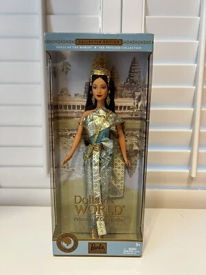 Muñecas Barbie del Mundo Princesa de Camboya 2003 Mattel B3460 Foto 1 de 4