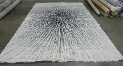 Alfombra de encuadernación dañada NEGRO/MARFIL 10' X 14' menos precio 1172723928 EVK228K-10 Foto 1 de 4