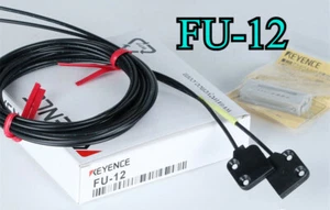 FU12KEYENCE FU-12 Fiber Optic Sensor Transmissive Fiber Optic Unit Fast Shipping - Picture 1 of 2