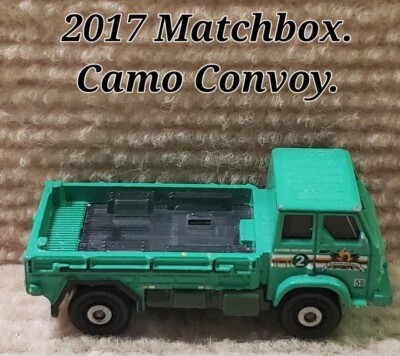 2017 Matchbox. Camo Convoy. Loose. - Image 1 of 4