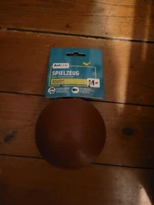 NEU Hundespielzeug Anione Ball Snackball Snack Braun Werfen Spielen Hund - Bild 1 von 4