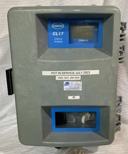 Analizador de cloro Hach modelo CL-17 P/N 5440060 con extras - Imagen 1 de 7