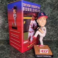 TREVOR ROSENTHAL BOBBLEHEAD St. Louis Cardinals Springfield SGA with BOX