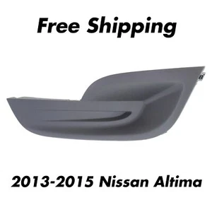 Cubierta de luz antiniebla delantera izquierda lado del conductor texturizada para Nissan Altima 2013-2015 - Imagen 1 de 6