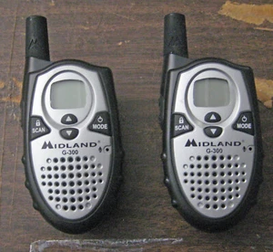 2 Vintage MIDLAND G-300 Two-Way Radios "AS-IS" - Picture 1 of 2