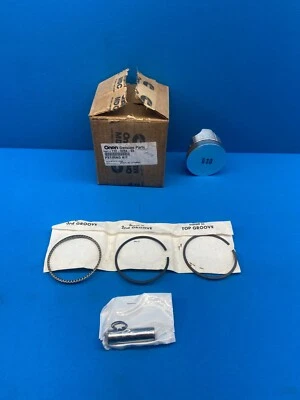 Kit de pistón y anillo genuino OEM Onan 112-0264-03 Foto 1 de 4
