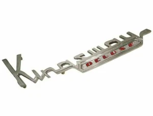 New Brass Chrome Plated Dodge Kingsway Deluxe Car Motif Badge Emblem - Picture 1 of 3