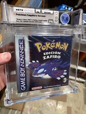 Pokemon Edicion Zafiro Game Boy Advance Gba nintendo Spanish Sapphire GRADED!