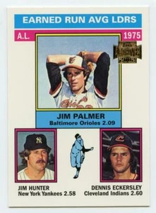 2002 TOPPS ARCHIVES 1975 ERA LEADERS CARD #202 - MT/NM - PALMER, HUNTER & ECK - Picture 1 of 1