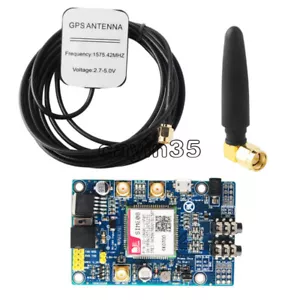 SIM808 Modul GSM GPRS GPS Entwicklungsboard SMA mit GPS Antenne für Arduino F - Bild 1 von 10