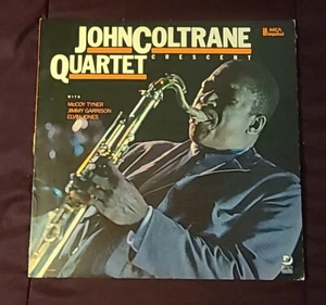 JOHN COLTRANE QUARTET - CRESCENT, MCA-5889, REISSUE, REMASTERED, KM PRESS 1987 - Picture 1 of 5