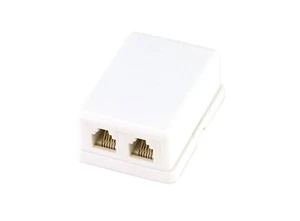 InstallerCCTV Telephone Line Splitter Adapter Converter 2 Port RJ12 6P6C - Picture 1 of 3