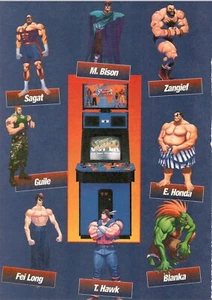 VINTAGE 1994 Street Fighter 2 Arcade Sega Genesis Video Game Print Ad - Picture 1 of 1