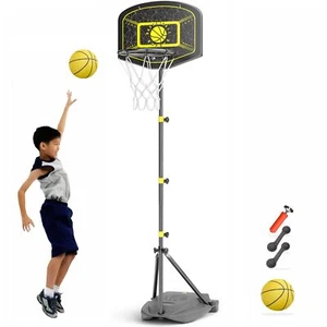 Toddler Basketball Hoop for Kids Boys Girls Indoor Outdoor Adjustable Height ... - Picture 1 of 12