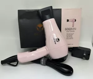 Calista GoGO Mini Hair Dryer Blowdryer Portable Foldable Travel Ion Blush Pink - Picture 1 of 7