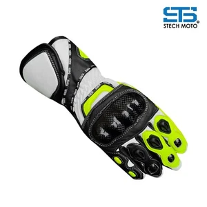 Guanti da moto in pelle stechmoto ST 1825 CW Touring e Urbane Off-Road - Foto 1 di 8