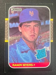 1987 Donruss - Rated Rookie #29 Randy Myers (RC) - Picture 1 of 3
