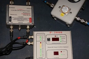 RF Applications P-3000 Digital RF Power SWR Meter 3000C Coupler 3 KW 1.8-60 MHz - Picture 1 of 10