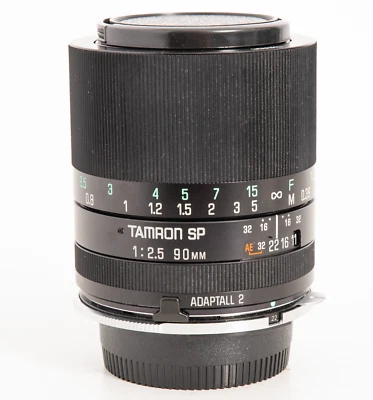 Nikon Ai Tamron SP 90mm f/2.5 Macro 1:1 *Exc+ Sharp Prime Lens - Image 1 of 4