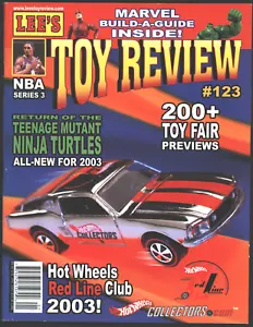 Toy Review Magazine #123 VTG 2003 Hot Wheels Redline Club Mustang Cover - Picture 1 of 2