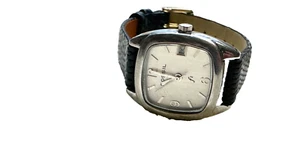 Women's Fossil F2 Silver Toned ,Black Leather Band, New Battery - Picture 1 of 6