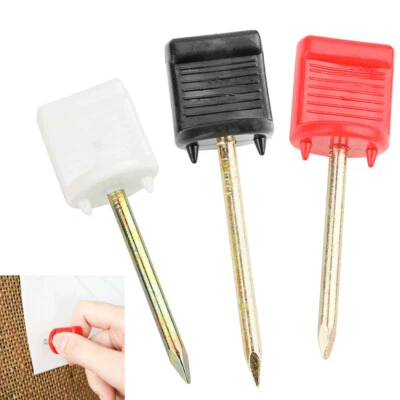 Archery Target Pins Steel Nails Fix Straw Paper Practice Bow Shooting - Image 1 of 4