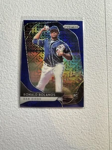 2020 Panini Prizm Tier II Blue Mojo Prizm /175 Ronald Bolanos #106 - Picture 1 of 2