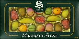 Shepcote Marzipan Fruits Gift Box 190 G - Picture 1 of 12