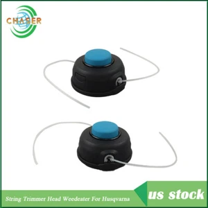 For Husqvarna T25 Tap Trimmer Head String Trimmer Weedeater 128LD/124L/223L 2pcs - Picture 1 of 9