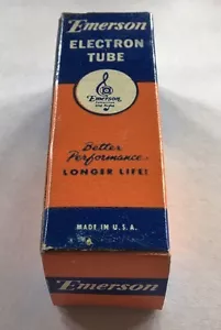 VINTAGE TV/RADIO EMERSON ELECTRON TUBE 6CU5 / NEW OLD STOCK UNTESTED - Picture 1 of 2