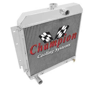 2 Row 1" Tubes All Aluminum Alliant Radiator For 1964 Dart A-Body Cars - Picture 1 of 7