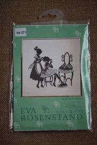 Eva Rosenstand Counted Cross Stitch kit "Silhoette Girls" New! - Picture 1 of 2
