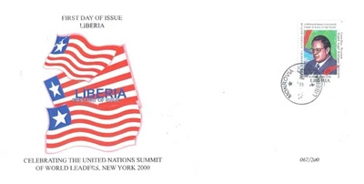 Liberia 1999 Rare FDC Costa Rica President Miguel Angel Rodriguez Echeverria MNH - Image 1 of 2