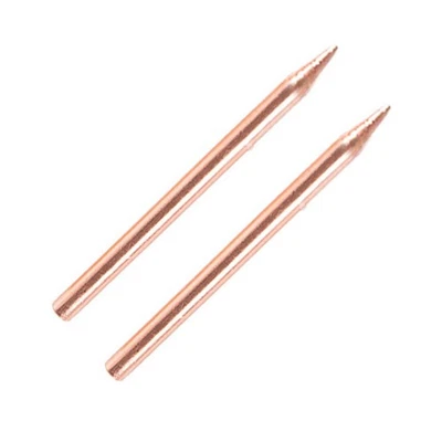 2 PIEZAS Puntas de Electrodo Soldador por Punto Compatible con Soldadura por Batería de Litio Foto 1 de 4