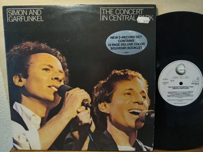 Simon & Garfunkel The Concert In Central Park Double LP Near Mint, Geffen Import - Image 1 of 4