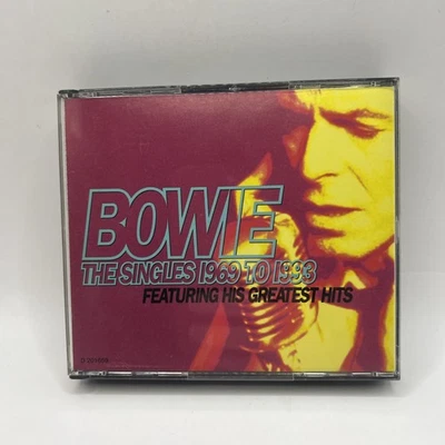 The Singles: 1969-1993 [Box] by David Bowie (CD, Nov-1993, 2 Discs, Ryko... Foto 1 de 4