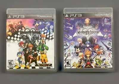 Kingdom Hearts 1.5 + 2.5 HD Remix PS3 Paquete - Completo y Probado Foto 1 de 3
