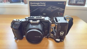 Blackmagic Pocket Cinema Camera 6K, EF Mount, Tilta Cage + accessories - Picture 1 of 10
