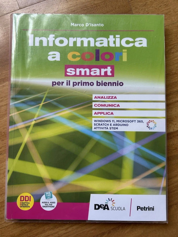 9788849424669 MARCO D'ISANTO L'INFORMATICA A COLORI. EDIZ. SMART. PER PETRINI - Immagine 1 di 1